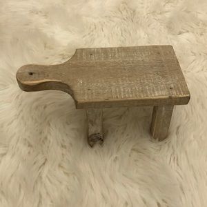 Wooden Pedestal Decor